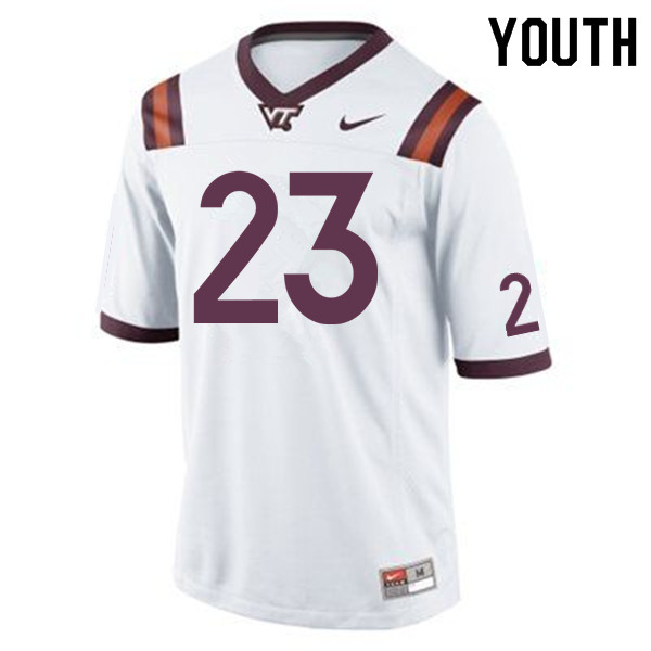 Youth #23 Rayshard Ashby Virginia Tech Hokies College Football Jerseys Sale-Maroon - Click Image to Close